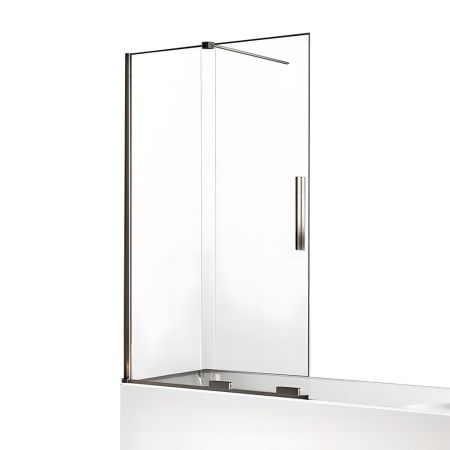Шторка для ванны NEW TRENDY SMART 100 см EXK-4096 (хром), артикул EXK-4096