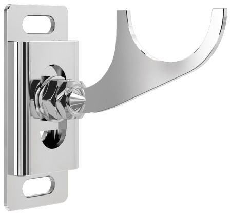 Кронштейн н/ж настенный регулируемый для ДР ЭСТЕТ (Без покрытия)