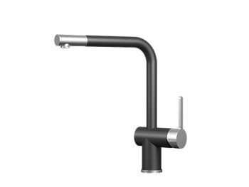 Смеситель для кухни GRANULA (5017, ШВАРЦ)