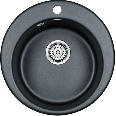 Кухонная мойка Paulmark Gelegen 47 PM404800-BLM Черный металлик