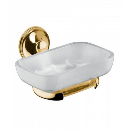 Bongio Fleur Мыльница подвесная, 140х135 мм, цвет золото 24к., артикул 11015OR00