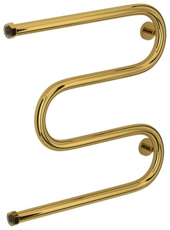 Полотенцесушитель водяной "М-обр.+" 500х500 Н. Г. 1" (Золото), артикул 03-4007-5050