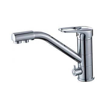 Смеситель для кухни с подключением к фильтру Savol S-L1321, хром