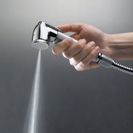 Bossini Ручной душ из латуни гидрощетка для WC NIKITA - CROMOLUX cm 125 - хром, артикул C69006B.030