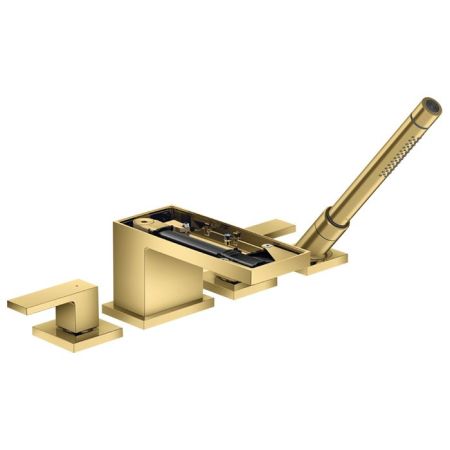 AX MyEdition Смеситель на борт ванны., без панели, цвет полированное золото, артикул 47432990