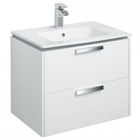 Тумба под раковину Roca Lago 60 857295806 подвесная Белый глянец, артикул 857295806