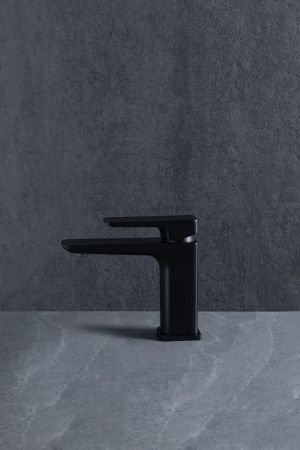 Смеситель для раковины Allen Brau Infinity 5.21001-31 черный матовый, артикул 5.21001-31