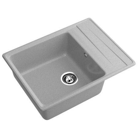 Кухонная мойка GranFest LEVEL 660L, серый, артикул LV-660L серый