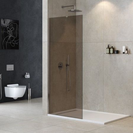 Душевая перегородка CEZARES LIBERTA-L-1-TB, артикул LIBERTA-L-1-TB-125-C-Cr