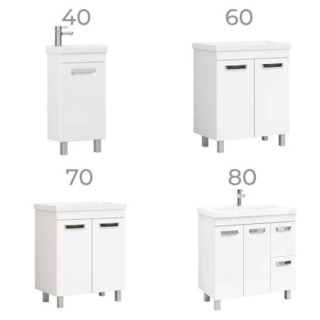 Тумба под раковину напольная VIGO Plaza 023, 60 см, артикул 023