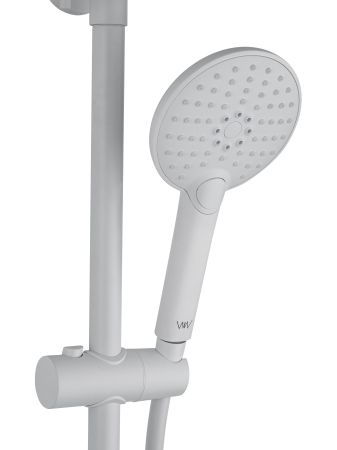 Душевая система WONZON & WOGHAND CLICK, Белый матовый (WW-N3S962-MW), артикул WW-N3S962-MW