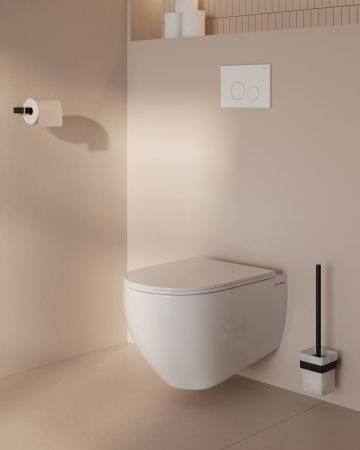 Чаша подвесного унитаза Allen Brau Reality 4.32006.20 белый глянец, артикул 4.32006.20