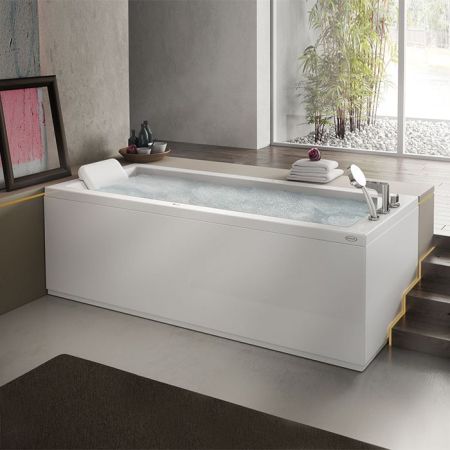 Jacuzzi Energy/Myway 180x80 Фронтальная панель, 180см, цвет: белый полированный (акрил), артикул 9440A19A