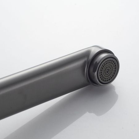 Смеситель для ванны Shevanik S5022T, оружейная сталь