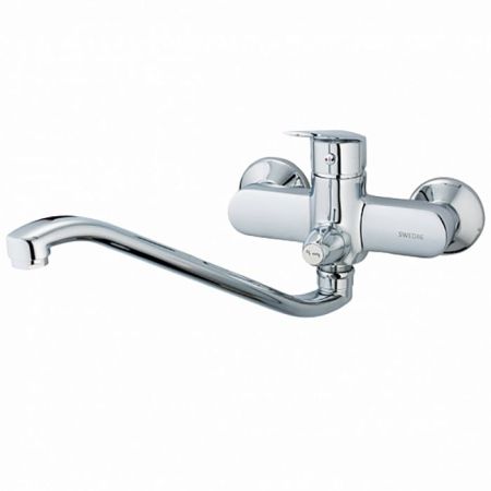 Смеситель для ванны Swedbe Ares 1955 универсальный Хром, артикул 1955