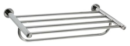 Полка для полотенец Nofer Brass 16358.B хром, глянцевая, артикул 16358.B