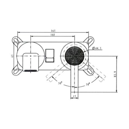 Смеситель для раковины SMARTFLOW SMF0102-R01BK, черный