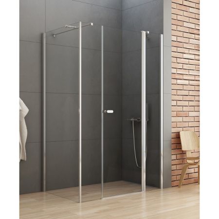 Душевое ограждение NEW TRENDY NEW SOLEO 110x80x195 K-0370 (хром), артикул K-0370