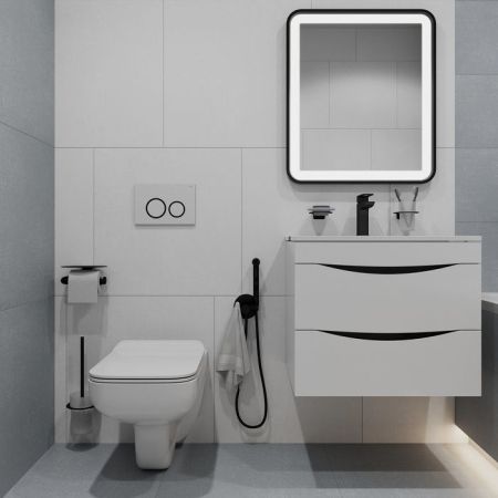 Клавиша смыва Iddis Unifix, белая (UNI03WBi77), артикул UNI03WBi77