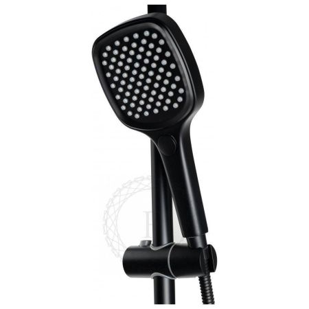 Душевая система FILARETE Retta FL2030BL, черный