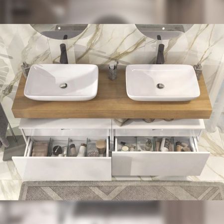 Столешница Velvex Unit 160, дуб французский, артикул st.UNI.160-67