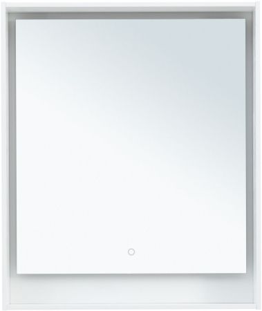 Зеркало Aquanet Милан 70 белый глянец