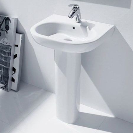 Раковина Roca Meridian 55 327243000 Белая, артикул 327243000