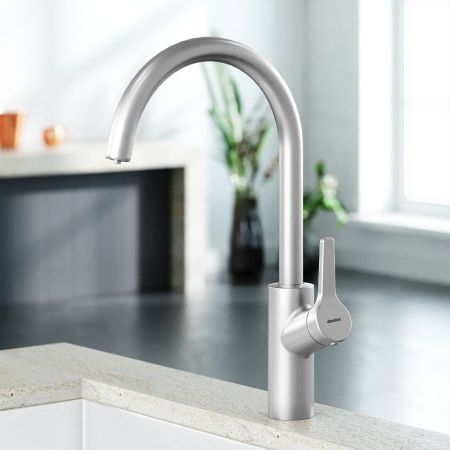 310721400 Eclipce смеситель для кухни, с фильтрацией C - излив, никель