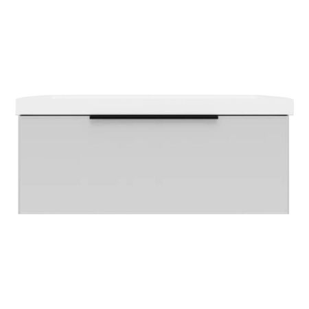 Тумба под раковину подвесная La Fenice SIMPLA FNC-01-SIM-B-100, белая, артикул FNC-01-SIM-B-100