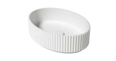 Zenon Olympia, накладная раковина овальной формы, 48х34,5х14 см, цвет белый матовый, артикул 4000.000.000.000.39682