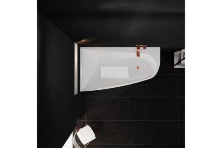 Ванна акриловая левосторонняя Vayer BOOMERANG Гл000010848, 160x90, артикул Гл000010848