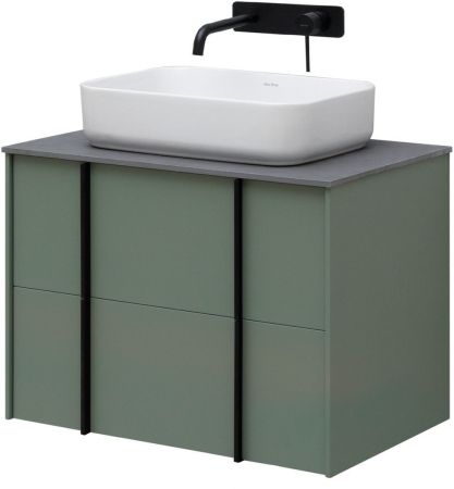 Тумба под раковину Allen Brau Reality 70 1.32004.CGM олива матовый