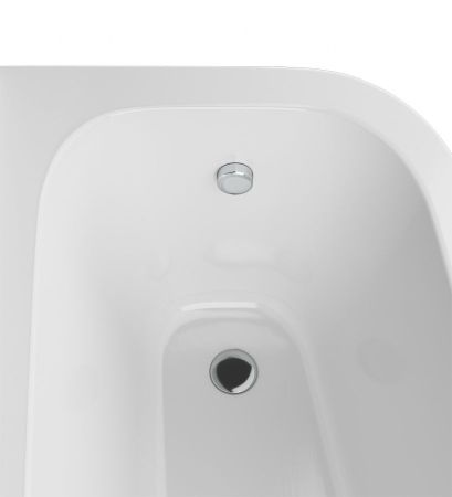 W72A-160R100W-A2 Ванна акриловая spirit  ассиметричная 160x100, без слива/перелива, правосторонняя, артикул W72A-160R100W-A2