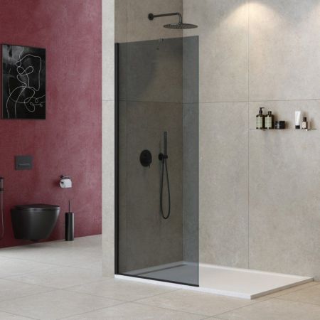 Душевая перегородка CEZARES LIBERTA-L-1-TB, артикул LIBERTA-L-1-TB-105-C-NERO
