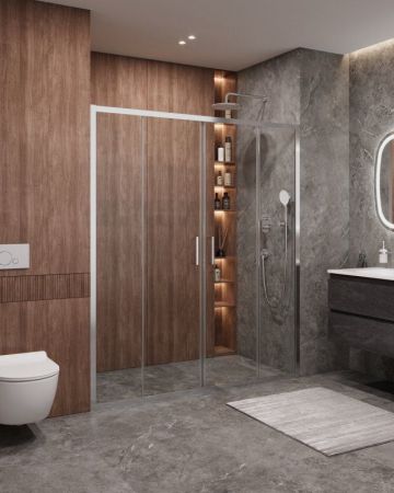 MOLVENO-BF-2-170-C-GM-IV Душевая дверь, артикул MOLVENO-BF-2-170-C-GM-IV