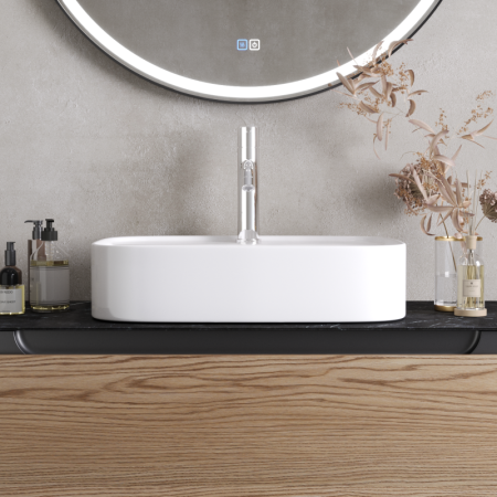 Раковина накладная керамическая CZR-6616, артикул CZR-6616