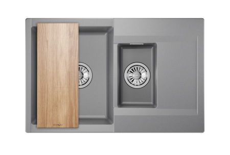 Кухонная мойка Granula 7808, АЛЮМИНИУМ, артикул 7808, АЛЮМИНИУМ