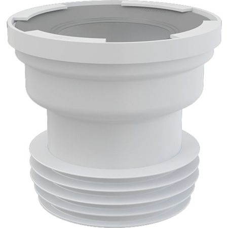 Выпускной патрубок для унитаза Alcaplast A991 гофровый Белый, артикул A991