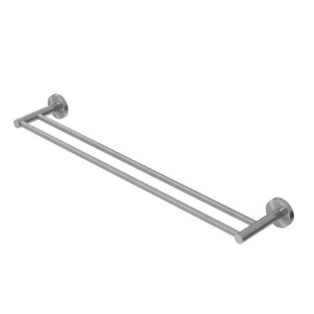 RELAX-THD-65-IN Полотенцедержатель двойной 65,5 см, исполнение сатин, артикул RELAX-THD-65-IN