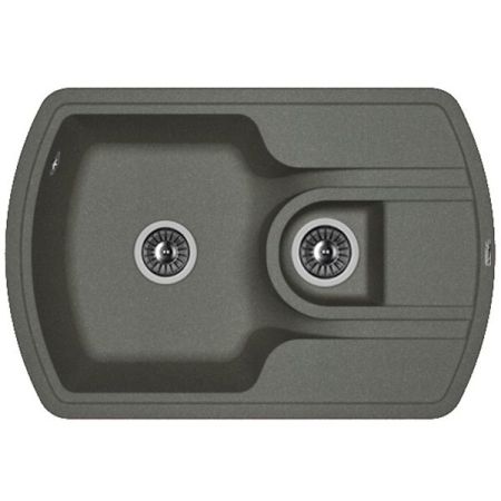 Кухонная мойка Florentina Нире-760К 20.200.D0760 Антрацит, артикул 20.200.D0760.302