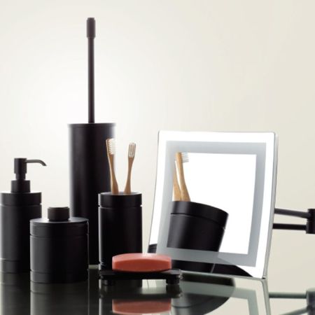 Bertocci Officina 01 Дозатор настольный , цвет черный матовый, артикул 127 7548 0800