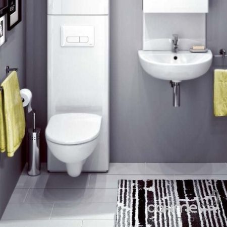 Клавиша смыва Geberit Delta 51 115.105.11.1 Белая, артикул 115.105.11.1