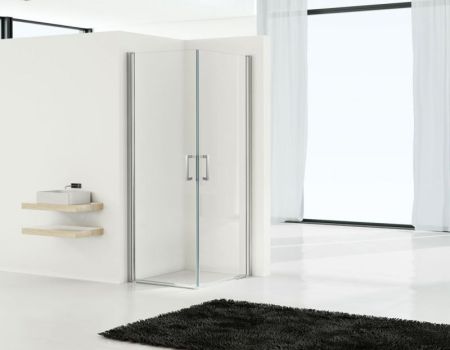 Душевой уголок Vincea Orta 90х90 VSS-1O9090CL профиль Хром стекло прозрачное, артикул VSS-1O9090CL