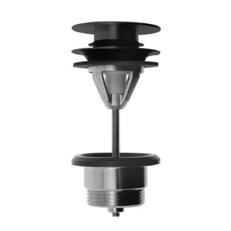 Fima Carlo Frattini Донный клапан Click-clack, цвет: чёрный матовый, артикул F2677NS