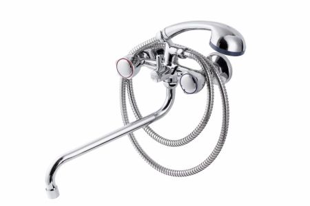 Смеситель для ванны с душем FAUZT FZs-471-17 тип См-ВУДРНШлА, артикул FZs-471-17