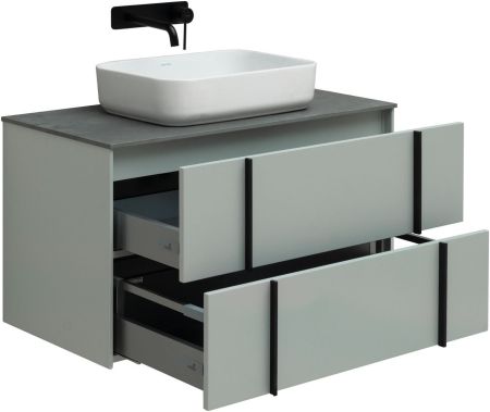 Тумба под раковину Allen Brau Reality 90 1.32006.PWM папирус матовый, артикул 1.32006.PWM