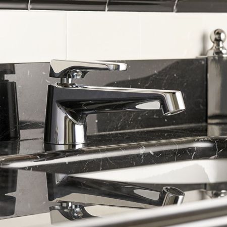 DEVON&DEVON TWENTIES Смеситель для раковины на 1 отверстие, однорычажный, цвет хром, артикул TWY910CR_EU