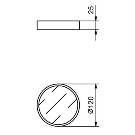 Fantini Young Мыльница, цвет Matt Copper PVD, артикул 96 P9 7648