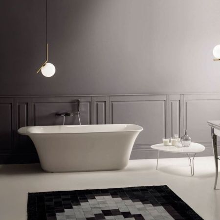 GLOBO Relais Донный клапан и сифон для ванны, хром, артикул VA189CR