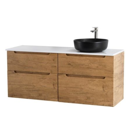 Мебель для ванной комнаты BELBAGNO ETNA-H60-1200 со столешницей, артикул EK-120-AS-BO-L